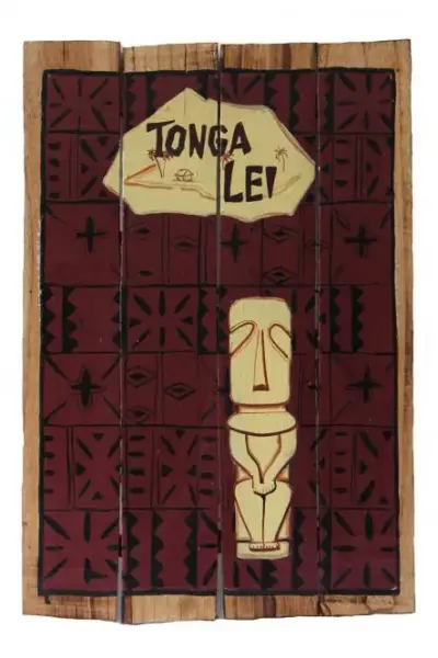 Artikelbild 1 des Artikels “Handbemaltes Schild „Tonga Lei“, 60 x 40 cm “