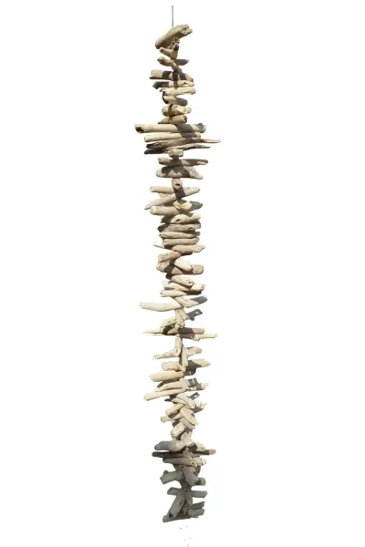 SALE – Deko-Hänger mit Treibholzstückchen, ca. 150 cm 