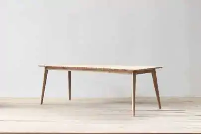 Tisch aus Teakholzzweigen und Teakholzwurzel, Größe 220 x 100 x 75 cm 