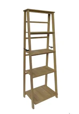 Tromsø Teak Klappregal 175 cm – Outdoor-Regal aus Upcycled Teak