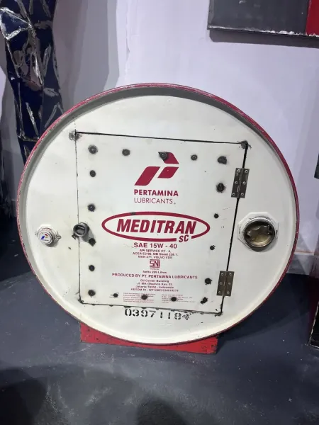 Fass zur Aufbewarung mit Tür, 65 cm 