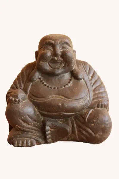 Artikelbild 1 des Artikels “Chinesischer Buddha – Nuss in Hand, lachend, sitzend, 20 cm “