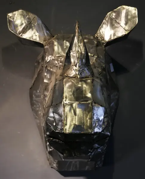 Artikelbild 1 des Artikels “Rhinozeros-Kopf, 60 cm “