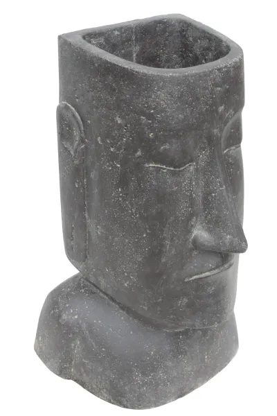 Abstrakter Kopf als Pflanzgefäß, 50 cm 
