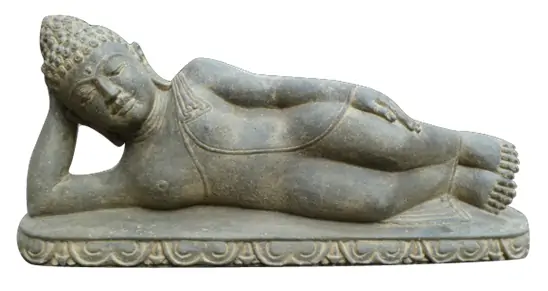 Product image 1 of the product “Reclining Buddha, Indian, 60 cm L ”