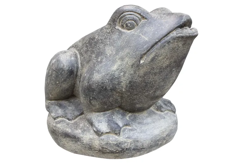 Seated frog, water feature, 23 cm H 