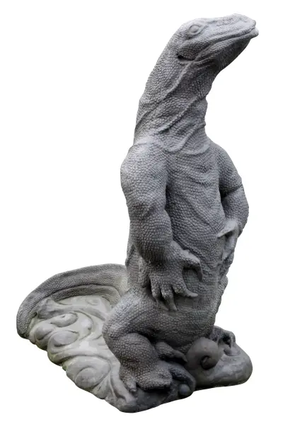 Product image 1 of the product “Standing monitor as water feature, 60 cm H ”
