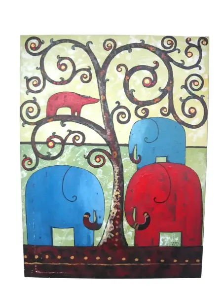 Artikelbild 1 des Artikels “Young Art – Gemälde balinesischer Künstler, 60 x 80 cm “