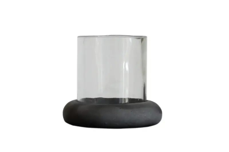 Artikelbild 1 des Artikels “SALE – Windlicht „Sagres“, grau, 10 cm “