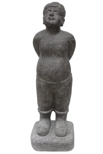 Stehender Junge, koreanisch inspiriert, 150 cm 