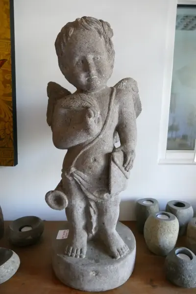 Artikelbild 1 des Artikels “Unikat: Amorette (Engel, Cupid), geflügelt, 80 cm “