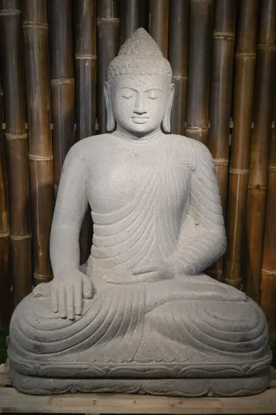 Artikelbild 1 des Artikels “Buddha-Figur, sitzend, „Erdberührung