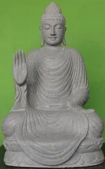 Artikelbild 1 des Artikels “Buddha-Figur, sitzend, aus Flussstein, 115 cm “