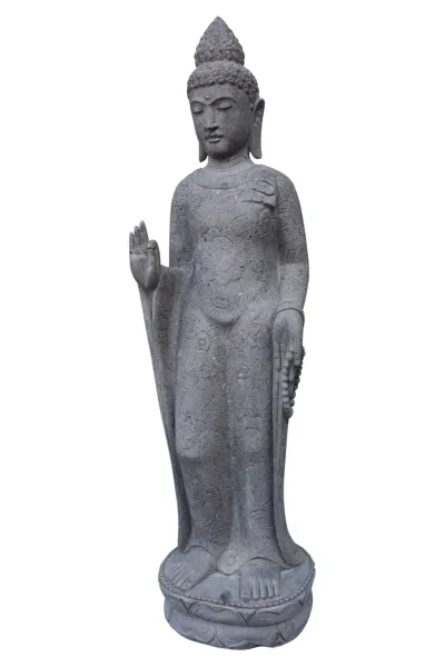 Buddha-Figur, stehend, 175 cm 
