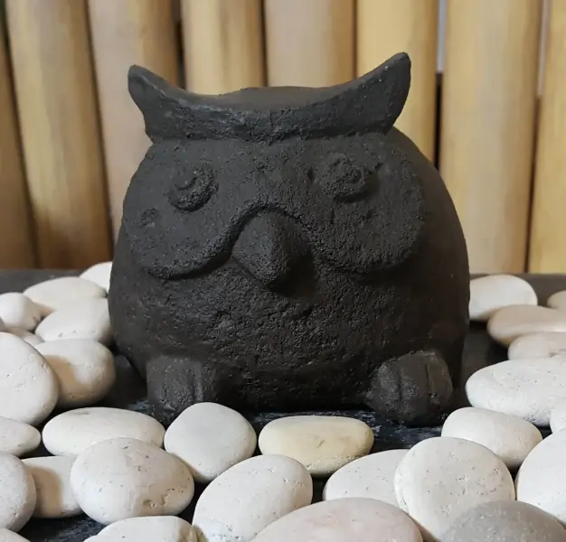 Artikelbild 1 des Artikels “Junge Eule, 9 cm, schwarz “