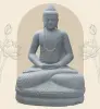Product image 10 of the product “Seated Buddha made of Riverstone in Dhyana Position - gesture of meditation, H. 190 CM ”