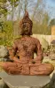 Artikelbild 2 des Artikels “Buddha-Figur in Rostmetall-Look, 75 cm H “