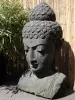 Artikelbild 2 des Artikels “Buddha-Büste, 100 cm, handveredelt & coloriert “