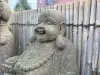 Artikelbild 2 des Artikels “Lachender Buddha, Porzellan-Stil, 100cm hoch, Natur “