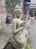 Artikelbild 2 des Artikels “Sitzender Buddha, 150cm hoch, naturgrün “