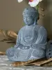 Product image 2 of the product “Seated Buddha, Japanese, 15 cm H, grey ”