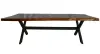 Artikelbild 2 des Artikels “Naturholz Tisch suar mit Metallbeinen, 280cm Länge, 120cm Breite, 83.5cm Höhe. Tischplatte 7cm dick “