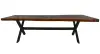 Artikelbild 2 des Artikels “Naturholztisch suar mit Metallbeinen X-style, 304cm Länge, 115cm Breite, 83,5cm Höhe. Tischplatte 7cm Dicke “