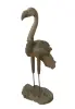 Artikelbild 2 des Artikels “Flamingo, hergestellt aus Teakholz-Wurzelstücken, ca. 1,10 mtr hoch. 2 Teile, Metallfüße. “