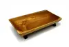 Artikelbild 2 des Artikels “Sushi-Teller aus Holz, aus Teakholz, 36x20x6,5 “