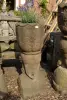 Product image 2 of the product “Lady head with bowl, 120cm height, antique finish ”