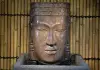 Product image 2 of the product “Khmer head as a water feature, size S (ca. 65 cm H) ”