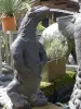 Artikelbild 2 des Artikels “Stehender Waran als Wasserspiel, 60 cm “