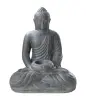 Artikelbild 2 des Artikels “Sitzender Buddha-Kerze, 51 cm hoch | Gussstein, handgefertigt und farbig “