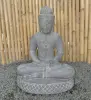 Artikelbild 2 des Artikels “Sitzender Buddha, Khmer-Stil, 71 cm Höhe, Flussstein “