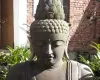 Artikelbild 2 des Artikels “Buddha-Figur, sitzend, aus Flussstein, indisch, 180 cm H “