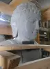 Artikelbild 2 des Artikels “Sitzender Buddha aus hochwertigem Flussstein mit der Handgeste 