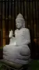 Product image 2 of the product “Sitting Buddha with floral pattern, ca. 100 cm H ”