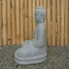 Artikelbild 2 des Artikels “Sitzender Buddha aus Flussstein, Meditationshaltung, H. 45cm. “