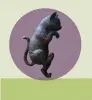 Artikelbild 2 des Artikels “Kletternde Katze – Bronzeoptik, ca. 16 cm “