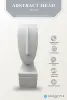Artikelbild 2 des Artikels “Abstract head, 99cm Height | Terazzo, White color “