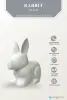 Artikelbild 2 des Artikels “Rabbit, 40cm Height | Terazzo, White color “