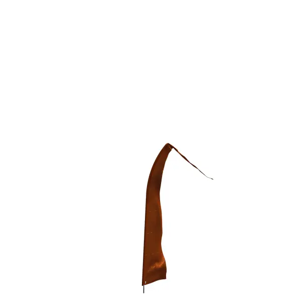 Artikelbild 2 des Artikels “Original Balifahne, kupfer. Die Fahne ist in 3, 4, 5 und 6 Meter erhältlich. Auswahl: 3 Meter Variante“