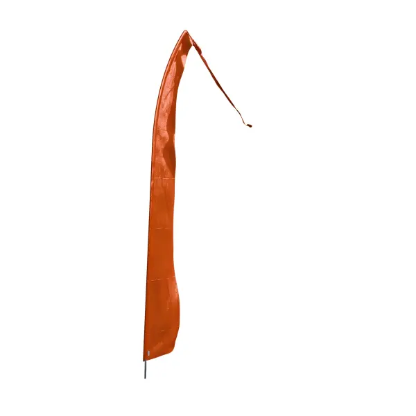 Artikelbild 2 des Artikels “Original Balifahne, dunkelorange. Die Fahne ist in 3, 4, 5 und 6 Meter erhältlich. Auswahl: 6 Meter Variante“