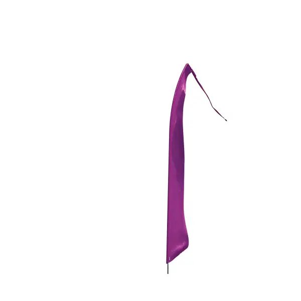 Artikelbild 2 des Artikels “Original Balifahne, aubergine. Die Fahne ist in 3, 4, 5 und 6 Meter erhältlich. Auswahl: 5 Meter Variante“