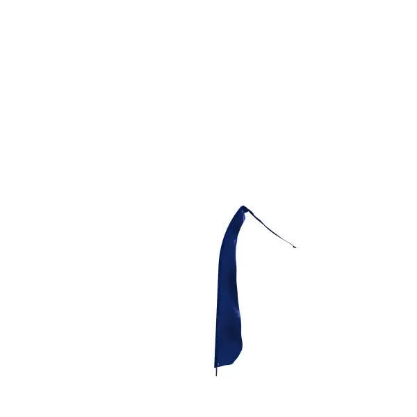 Artikelbild 2 des Artikels “Original Balifahne, marineblau, Auswahl: 3 Meter Variante“