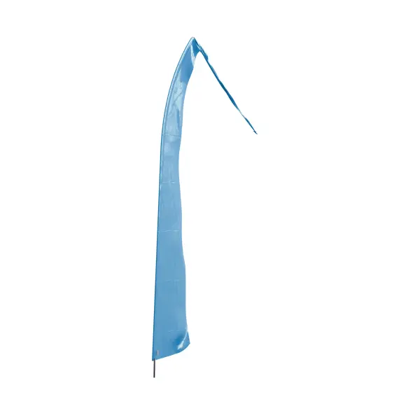 Artikelbild 2 des Artikels “Original Balifahne, aquamarine. Die Fahne ist in 3, 4, 5 und 6 Meter erhältlich. Auswahl: 6 Meter Variante“