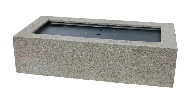 Artikelbild 2 des Artikels “Beckenumrandung, für Rechteckbecken 140 x 70 cm, Granitoptik “