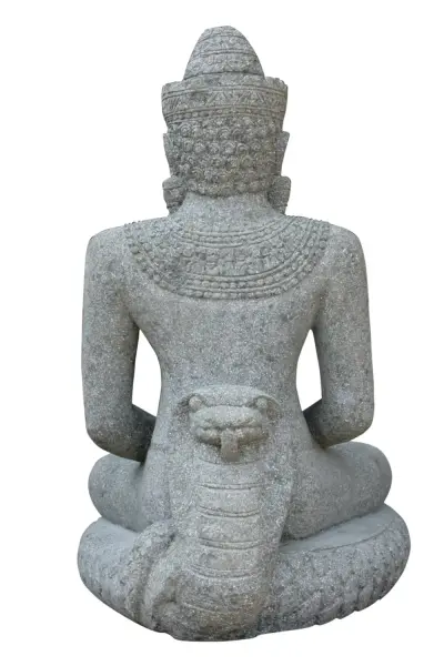 Artikelbild 2 des Artikels “Sitzende Khmer-Buddha-Figur, 100 cm “