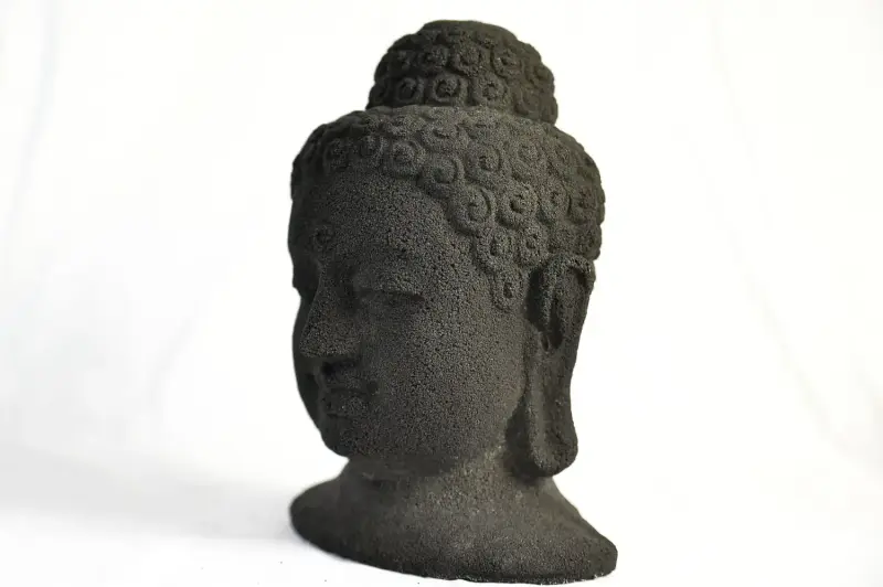 Artikelbild 2 des Artikels “Buddha-Kopf, 20 cm, schwarz “