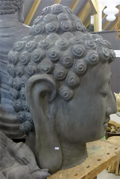 Product image 2 of the product “Buddha-head for the interior in 110 cm height ”